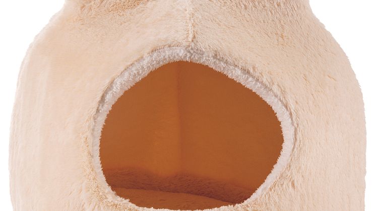 Little&Bigget Purrfect Cat Cave Beige