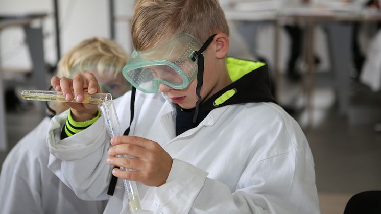 Nachwuchsforscher entdecken Louisenlund