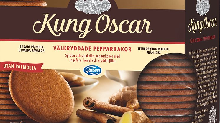 Kung Oscar Välkryddade Pepparkakor