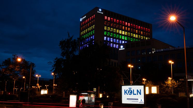 Zurich leuchtet Pride