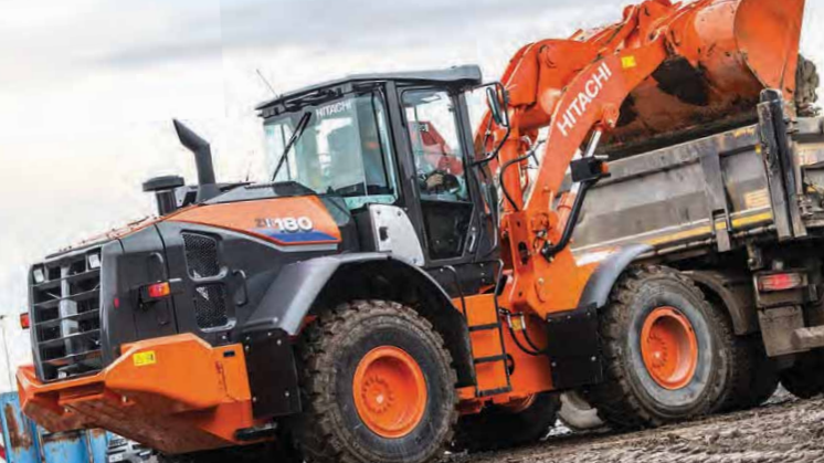 Broschyr Hitachi ZW180-6 hjullastare