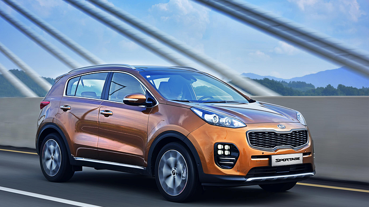 Den helt nye KIA Sportage