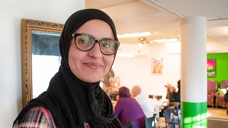 Ines Merai, verksamhetsutvecklare/studiekonsulent hos Ibn Rushd.