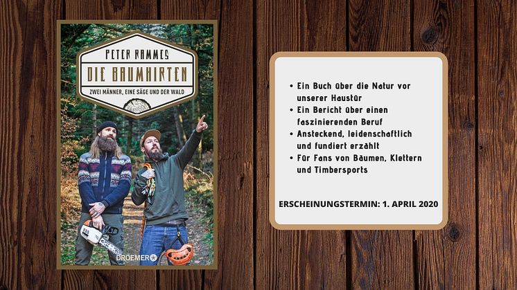 Die Baumhirten:  Zwei Männer, eine Säge und der Wald. 