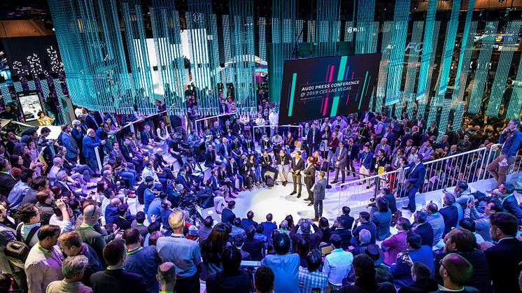 Audi pressekonference på CES 2019