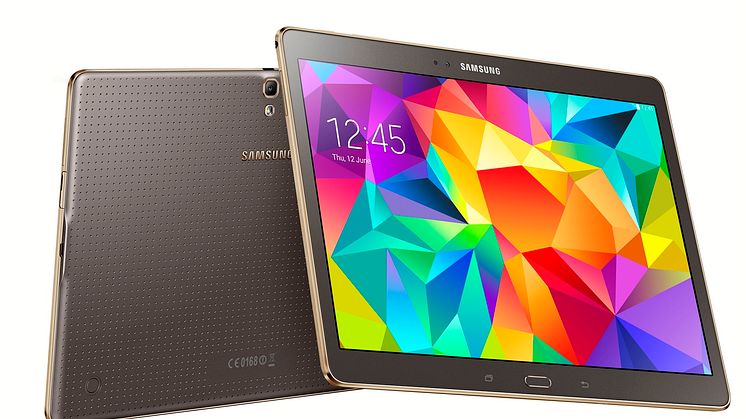 Samsung Galaxy Tab S endelig i butikk