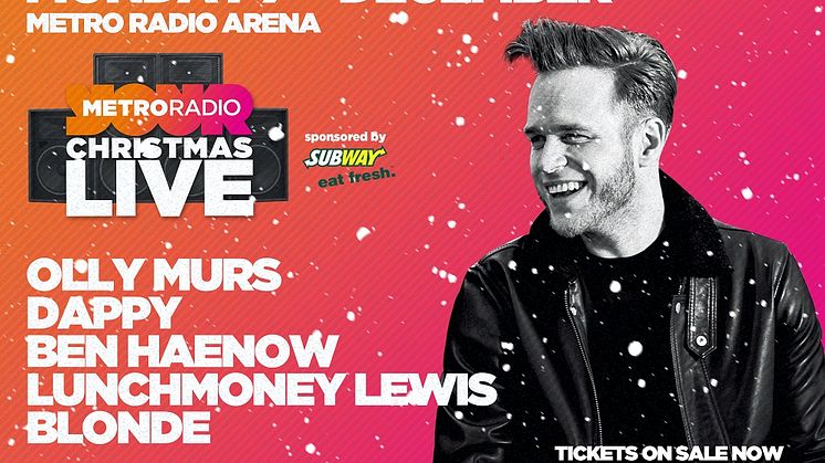 Metro Radio Christmas Live – 7 December 2015