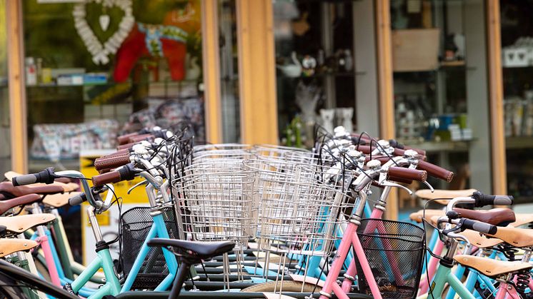 Cyklar att hyra vid Djurgårdsboden, Royal Djurgården