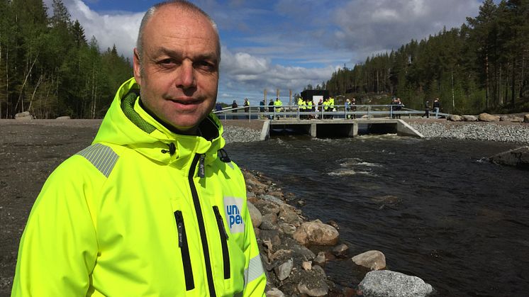Johan Tielman, miljöchef Uniper Hydropower