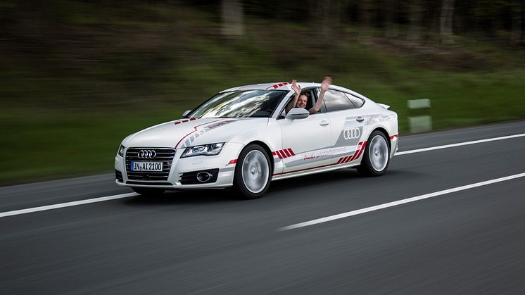 Audi A7 piloted driving concept
