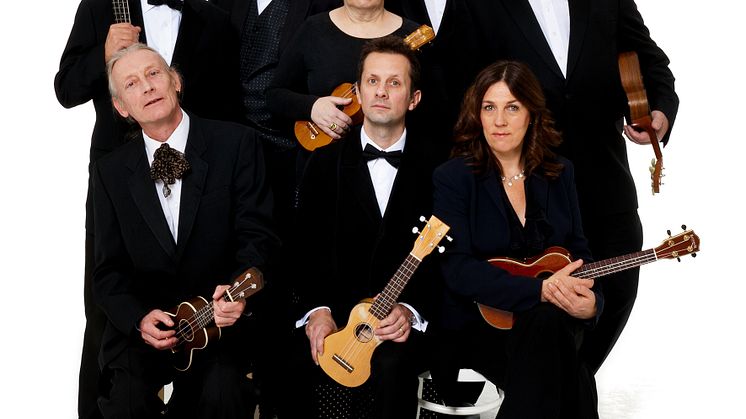 The Ukulele Orchestra of Great Britain – 30 Plucking Years på Palladium Malmö 4 mars