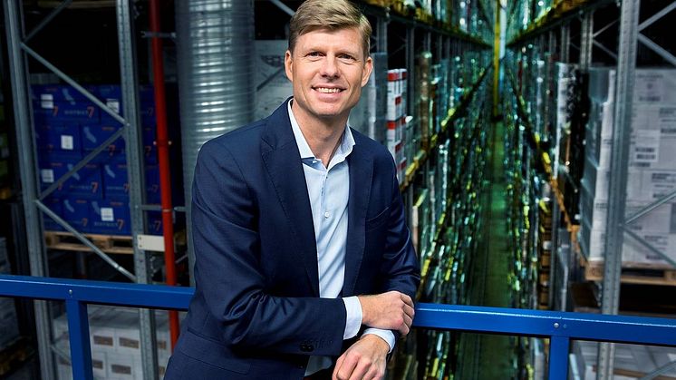 Per Öhagen, konserndirektør for e-handel og logistikk i Posten Norge, starter nå arbeidet med å bygge Norges største fullautomatiserte lagerløsning