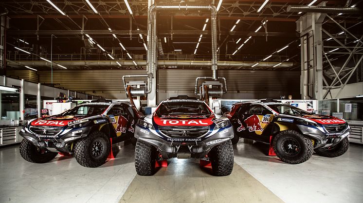 Team Peugeot Total er klar til Dakar Rally