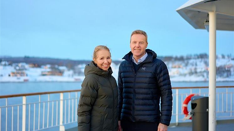Hedda Felin og Per Rasmussen