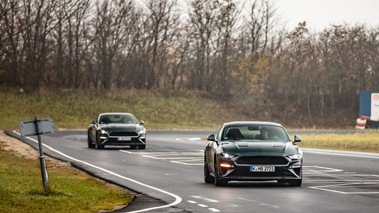 Ford Mustang Bullitt på Sjællandsringen