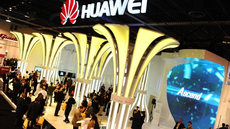 Huawei visar brett sortiment med 4G-produkter på CES