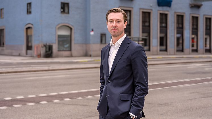 Filip Nordström, Sales Manager på Coeli Wealth Management.