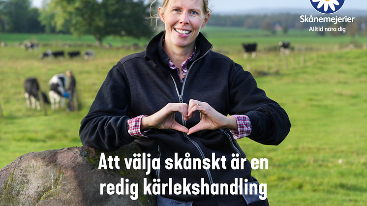 Skånemejerier kampanjbild 1 2023