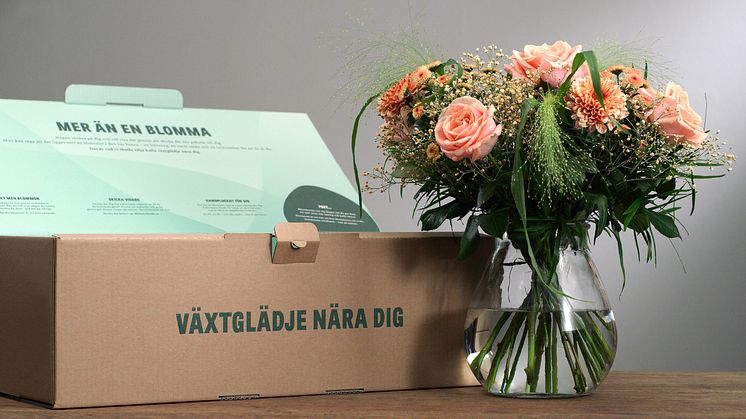 Beställ blomsterbud. Blomsterlandet lanserar ny tjänst online.