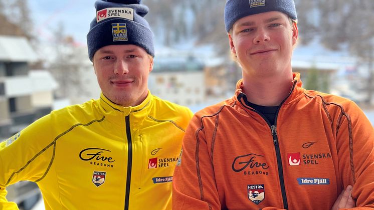 Axel Månhammar Abrahamsson och Olof Abrahamsson PRIVAT