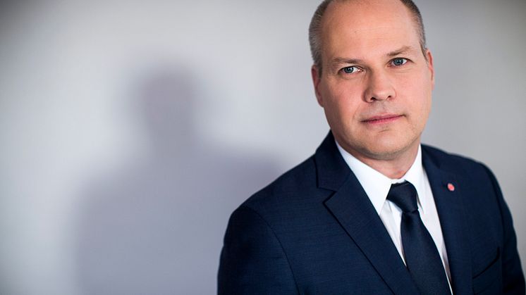 Sveriges justitie- och migrationsminister Morgan Johansson (S) besöker Hässleholm under Europaforum i augusti. Foto: Kristian Pohl, Regeringskansliet  