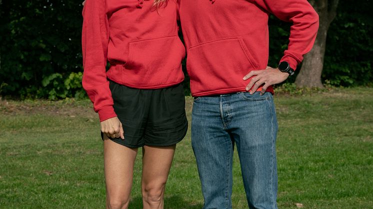 Team Santanders coacher, Therese Alshammar och Johan Olsson.