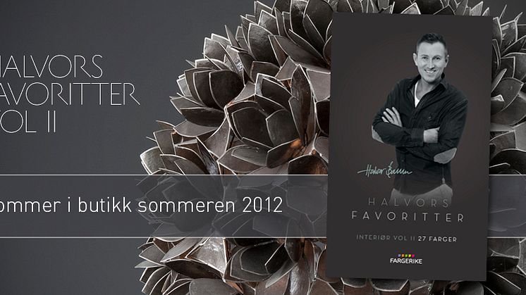 Halvor Bakke lanserer nytt fargekart for Fargerike!