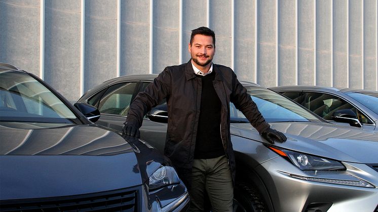 Lexus lanserer sin første elbil: Morten Teksnes, Brand Manager for Lexus Bodø. Foto: Lexus Bodø.