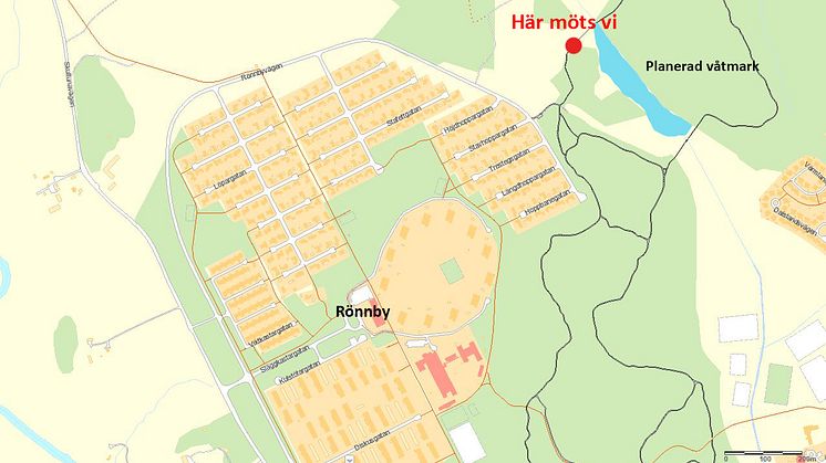 Karta LONA o våtmark