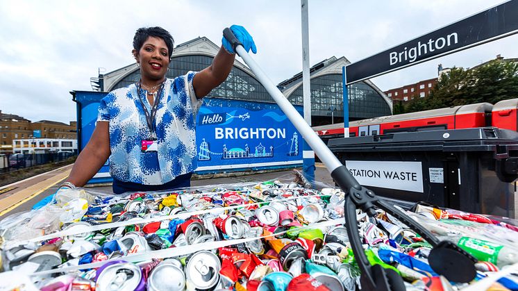 GTR is celebrating six months of its recycling initiative