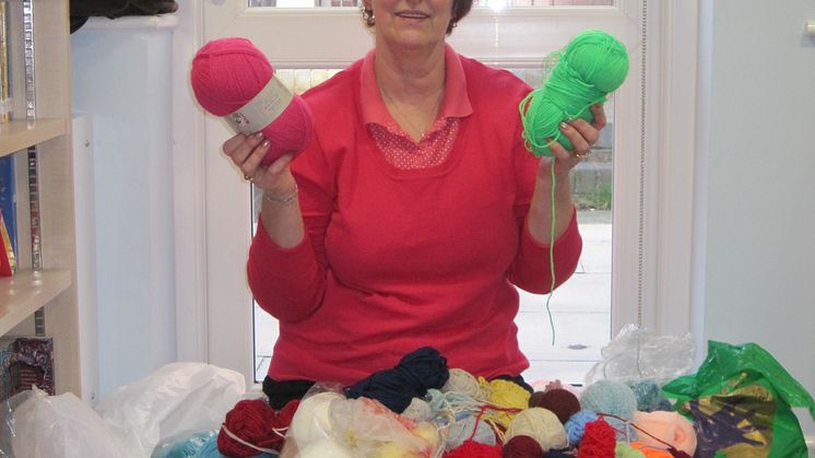 Knitters helping needy children at home and abroad
