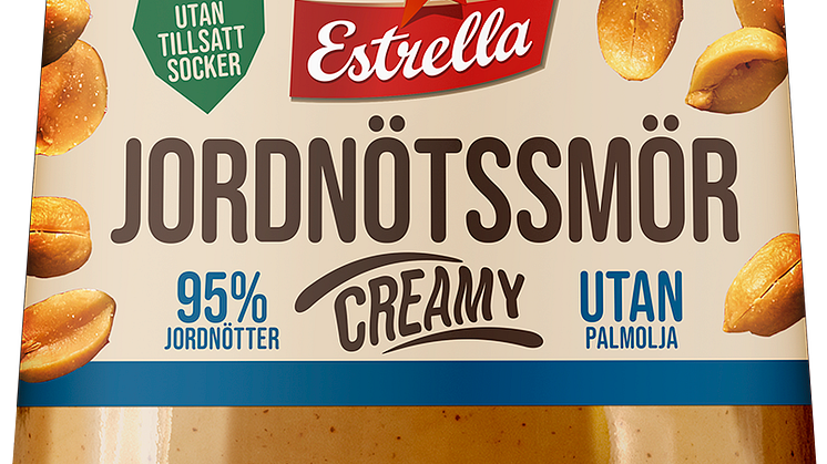 Estrella Jordnötssmör Creamy 2021