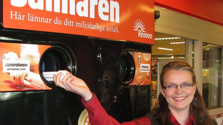 ICA-butik miljösatsar