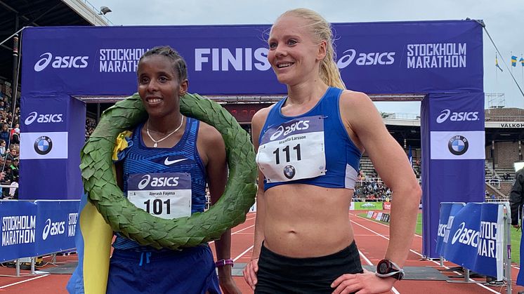 Mikaela Larsson tog tredje raka SM-guldet