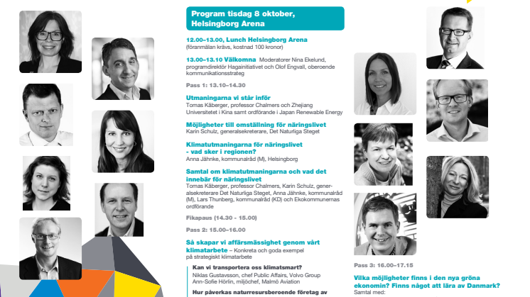 Inbjudan till Klimatstrategidagen 8 oktober 2013
