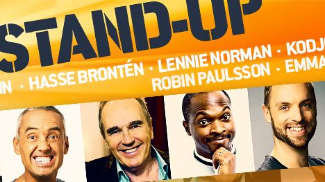 "K8 stand-up" med Kodjo Akolor, Emma Knyckare, Robin Paulsson m.fl. på Kajskjul 8 sommaren 2019!
