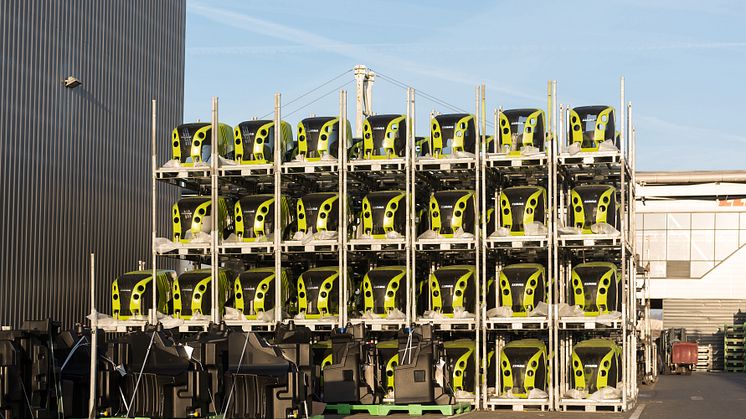 CLAAS traktorfabrik i Le Mans