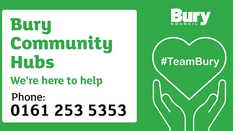 ​Bury Community Hubs extend support to more people