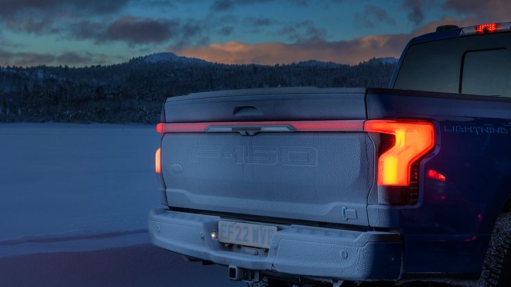 Ford F-150 Lightning Norge vinter 2023