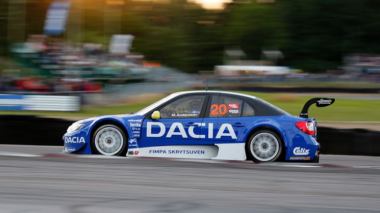 Dacia satsar vidare i STCC 2016
