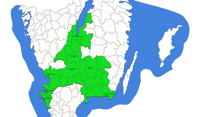 Nu kopplas fibernäten i södra Sverige ihop
