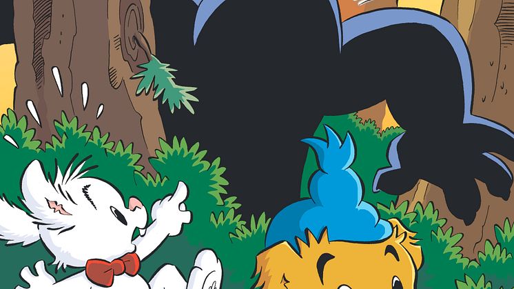 Omslag Bamse Tema: Källkritik