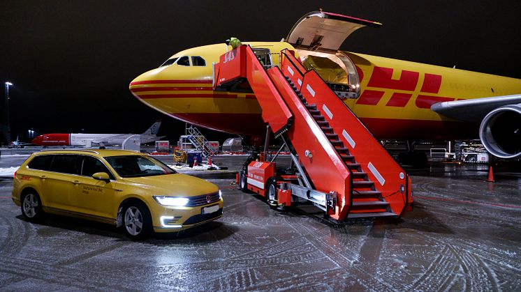 DHL Express leverer COVID-19 vaksine til hele Norge