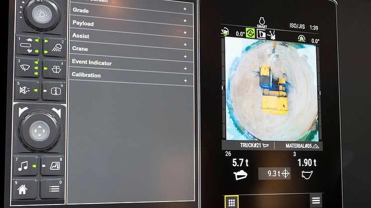 Vy över display och birdview på Next Gen