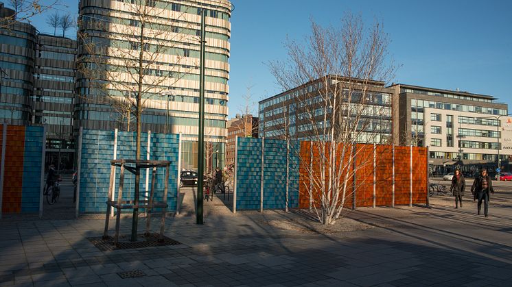 Konstverket Wind Wall