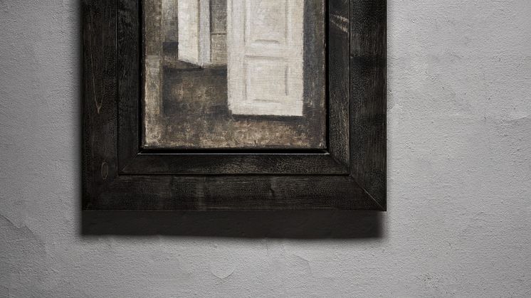 “Hvide døre. Interiør fra Strandgade 25”. (White Doors, Strandgade 25) 1913. 