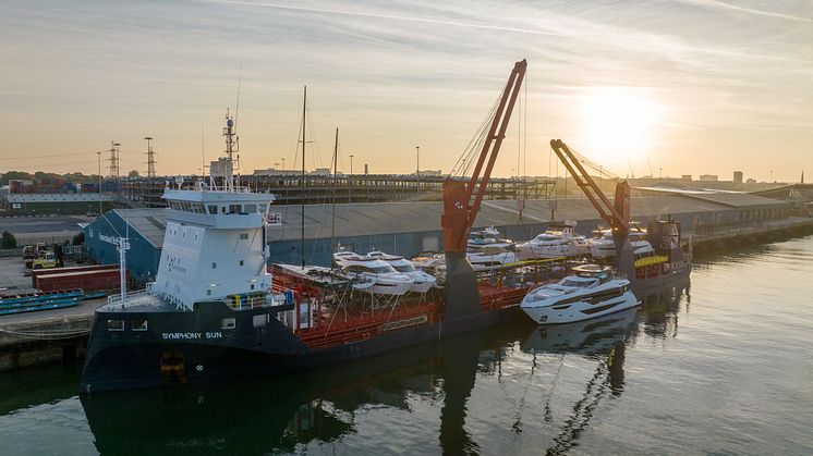 Peters & May has reported an increase in shipments for the first half of 2022 