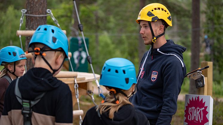 Klätterpark | Orsa Grönklitt