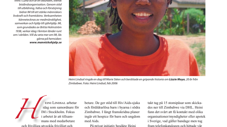Lizzies och Tsitsis brev