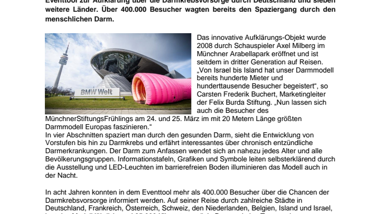20 Meter die gesund machen.